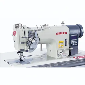 Juita JT-8522C Geautomatiseerde Automatische Draadafsnijder Naald Bar Scheiding Dubbele Naald Industriële Schoen Naaimachine