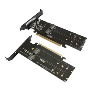 4 Bay 2280 22110 Nvme <span class=keywords><strong>M</strong></span>.2 Ngff Ssd Pcie X4 Adapter Card Pcie X16 4-Poort <span class=keywords><strong>M</strong></span>.2 Nvme ssd Adapter - Product Image 6