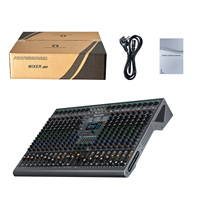 GAX-DM18 Console de Mixage Professionnelle 18 Canaux Meilleur Prix Table de Mixage Audio Contrôleur DJ avec 99DSP
