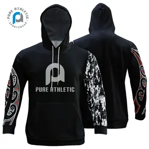 Pure wholesale New United States street style casual men's sweatshirt multi color long sleeve Patchwork black kids hoodies