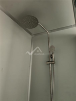 Toilette modulaire portable aux normes australiennes, fabriquée en usine depuis 19 ans |   8 unités par 40HQ |   Frais de transport réduits et livraison rapide en 30 jours