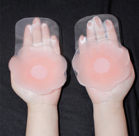 Cache-tétons adhésifs réutilisables en Silicone avec élévateur, en forme de fleur, Ultra-mince et solide, prix d'usine en gros