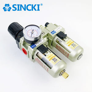 جهاز تشحيم هوائي G1/<span class=keywords><strong>2</strong></span> بوصة من نوع SMC ، مُنظِّم فلتر هواء ، جهاز تشحيم وسائط غاز - Product Image 4