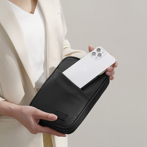 RTS di lusso impermeabile in pelle sintetica per famiglia porta passaporto portatile sottile da viaggio borsa a portafoglio <span class=keywords><strong>Rfid</strong></span> block - Product Image 4