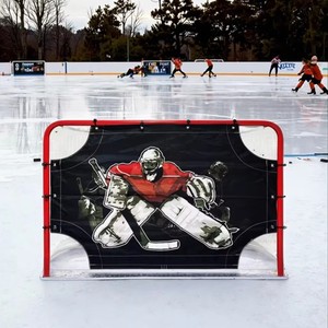 Portería de Hockey sobre Hielo de Alta Calidad para Entrenamiento y Campeonato, Fabricada en Tela Oxford, Ideal para Deportes de Hockey - Product Image 2