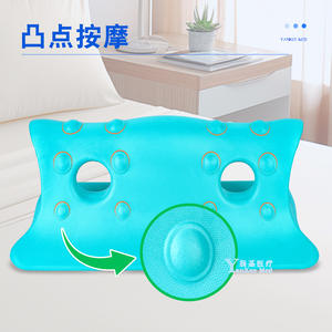 Colchoneta de Posicionamiento para Enfermería Aiwecare, Cojín Antiescaras de EVA para Pacientes Postrados en Cama, Forma Triangular, Verde - Product Image 3