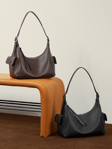 Borsa a Tracolla di Lusso in Vera Pelle per Donna, Design alla Moda con Motivo Candy, Fodera in Poliestere, Chiusura con Cerniera, Portatile per Uso Quotidiano - Product Image 2