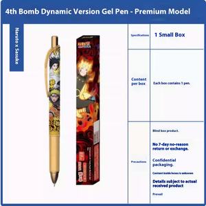 Popular <span class=keywords><strong>Anime</strong></span> Pen 4th Burning Series Blind Box Style Bolígrafo de gel coleccionable para estudio y trabajo - Product Image 4