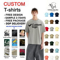 Kaos Katun Klasik Nyaman Custom, Kaos Pria Putih Kasual Bernapas, Kaos Katun Tahan Lama Kerah Bulat