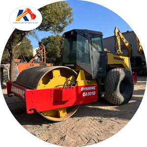 Rodillo vibratorio Dynapac CA301D usado excelente rendimiento de trabajo rodillo de tambor único envío rápido - Product Image 1
