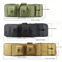 Sac à dos en nylon imperméable, étui tactique pour paintball, sac pour armes à feu, sac de tir pour tireur d'élite, sac de transport à bandoulière, sac de pêche 85/100/125cm