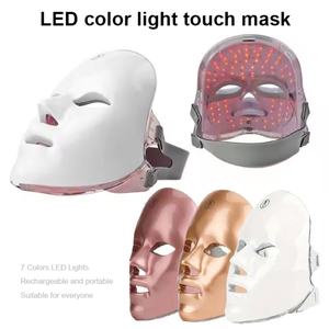 Máscara de Terapia Fotónica LED PDT Inalámbrica, Luz Dual Infrarroja y Roja para Rejuvenecimiento Facial/Cuello - Product Image 5