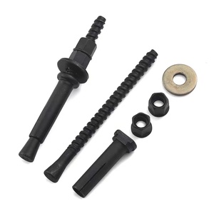 Approvisionnement d'usine réutilisable noir trois pièces Gr10.9 perceuse en acier expansion boulon d'ancrage attache plaine eau perceuse plate-forme fixation de <span class=keywords><strong>Base</strong></span> - Product Image 3