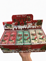 Bâton de beurre de Noël en plastique souple à rebond lent, jouet anti-stress réaliste, cadeau sensoriel alimentaire pour garçons et filles de 14 ans et plus