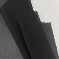 Tissu maille élastique en polyester recyclé, vente directe usine, pour sous-vêtements, vêtements de sport pour femmes et t-shirts.