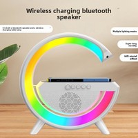 Jam Alarm Lampu Malam RGB 5.3 Bestseller 3401 dengan Fitur AI Cerdas, Pengisian Daya Nirkabel, dan Daya USB untuk Speaker 5.3