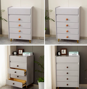 Poignée de tiroir ronde à un seul trou, poignée de porte de placard et de armoire en bois massif, bouton rond en bois de hêtre minimaliste nordique - Product Image 5