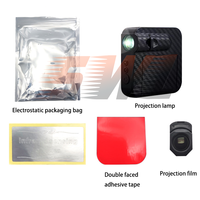 Nouveau projecteur de lumière de bienvenue à induction infrarouge avec logo personnalisé, lumière LED décorative sans fil 12V pour porte de voiture, ajustement universel