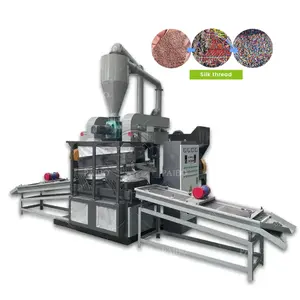Reciclaje de residuos Máquina automática de corte de alambre de cobre 600kg Chatarra de alambre de cobre Máquina granuladora Maquinaria de reciclaje