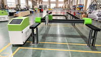 3015 Cypcut Découpeuse laser CNC à fibre 1500W à portique compacte, facile à utiliser, pour découpe de motifs métalliques AI DXF, laser détachable pour métal, marque Hiwin