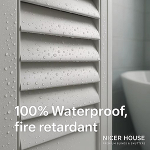 Persianas de <span class=keywords><strong>PVC</strong></span> al por Mayor, Persianas para Ventanas con Rejillas Ajustables para Ventanas del Hogar - Product Image 1