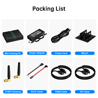 Mini PC Personalizado de Fábrica I7 14700F RTX 4070 12G Ddr5 Nvme4.0 Windows 11 Pro PC para Juegos Compatible con Logotipo BIOS y Paquete Personalizado de Escritorio