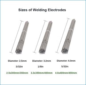 300mm 350mm 400mm varilla de soldadura <span class=keywords><strong>electrodo</strong></span> de soldadura AWS A5.2 <span class=keywords><strong>E6011</strong></span> Especificación de varillas de soldadura - Product Image 6