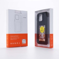 Étui de téléphone JOYPORODO B234 mat NFC E-ink, coque DIY pour iPhone 11 12 13 14 15 16 Pro Max, étui de téléphone E-ink avec support d'objectif