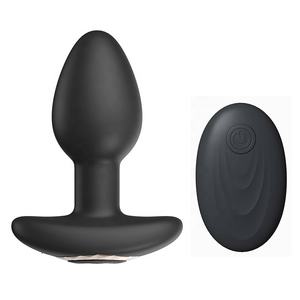 Masajeador de próstata para hombres, dispositivo Anal con Control remoto, tapón Anal, cerradura de trasero, impermeable, silencioso, 10 frecuencias, productos de masaje sexual masculino - Product Image 2