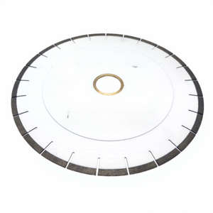 Lames de scie super fines de qualité industrielle pour Dekton 14" 16" Disque de coupe silencieux pour carreaux de céramique et de porcelaine DB Grade Industriel D - Product Image 1
