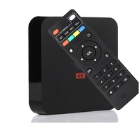Boîtier TV Android le moins cher 1 Go 8 Go Amlogic S905X S905W Mx Pro Android 7.1 4K Ott Tv Smart Android 7.0 Rk3229 Allwinner H3