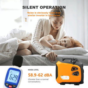 Máy phát điện xăng mini <span class=keywords><strong>inverter</strong></span> nhỏ gọn, yên tĩnh, giá nhà máy, rẻ, 1.8kw 2kw 2.3 Kva, dùng cho cắm trại, xe RV - Product Image 2