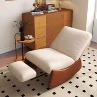 Meubles de salon nouvellement conçus, canapé inclinable simple de haute qualité, chaise berçante confortable et relaxante