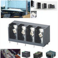 Barrière de bornier à pas de 11,1 mm, connecteur haute intensité 300 V 30 A en alliage de cuivre 22-10 AWG WANJIE WJ66A