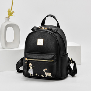 Female <b>Backpack</b> Shoulder Bag Simple <b>Mini</b> <b>Backpack</b> Mobile Phone Bag Stylish <b>Backpack</b> for Women - Product Image 2