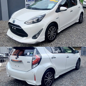 Kit carrosserie Aqua pour 2018-2021 : Lame avant, Cache arrière et Jupes latérales en ABS, non peint - Product Image 2