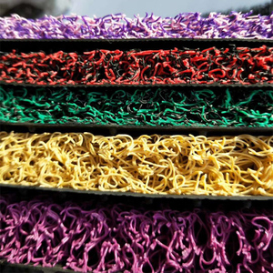 <span class=keywords><strong>Tapis</strong></span> <span class=keywords><strong>de</strong></span> <span class=keywords><strong>sol</strong></span> en spaghetti lavable en PVC imperméable et réversible pour voiture en plein air et exercice en rouleaux - Product Image 5