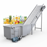 Ligne de production de jus concentré de fruits industriels (ananas, orange, pomme) – Extracteur de jus, mélangeur en acier inoxydable de qualité alimentaire