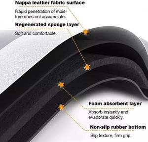 <b>Non</b> <b>slip</b> Shower <b>Bathroom</b> Water Absorbent Rug Rubber Door <b>Mat</b> Diatom Mud Floor Kitchen Carpet Anti <b>Slip</b> Diatomite Bath <b>Mat</b> - Product Image 2