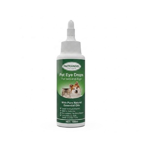 Gouttes oculaires pour animaux de compagnie 100ml, extrait d'huiles essentielles naturelles, nettoyant pour les <span class=keywords><strong>yeux</strong></span> des chiens, éliminateur de taches de larmes pour chats, sans picotements, GMP, OEM personnalisé - Product Image 6