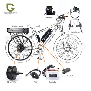 Mạnh Mẽ Điện Chuyên Nghiệp Tùy Biến Giá Rẻ Giá Phía Trước Bánh Xe E Xe Đạp Kit Ebike Hub Động Cơ Kit 3000W