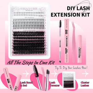 Extensions <span class=keywords><strong>de</strong></span> <span class=keywords><strong>cils</strong></span> d'apparence naturelle, amélioration du maquillage des yeux, faux <span class=keywords><strong>cils</strong></span> cosmétiques, faux <span class=keywords><strong>cils</strong></span> en grappe, kit <span class=keywords><strong>de</strong></span> faux <span class=keywords><strong>cils</strong></span> - Product Image 3