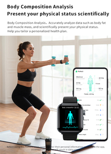 นาฬิกาอัจฉริยะ F330 สำหรับผู้หญิง หน้าจอ Full HD วัดคลื่นไฟฟ้าหัวใจ (ECG) แจ้งเตือน SOS ตรวจสุขภาพด้วยปุ่มเดียว ตรวจวัดองค์ประกอบร่างกาย - Product Image 6