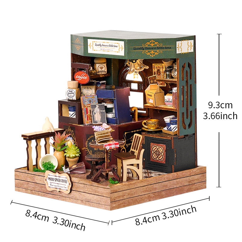 Café léger et parfumé à la corne - Anglais