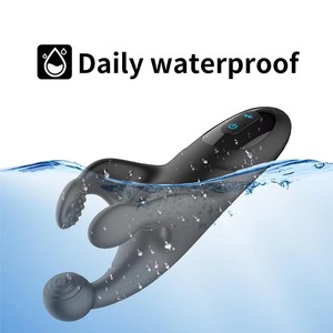 Godet de masturbation automatique pour hommes, masseur de prostate à trois pointes, jouet sexuel en <span class=keywords><strong>silicone</strong></span> pour hommes - Product Image 5