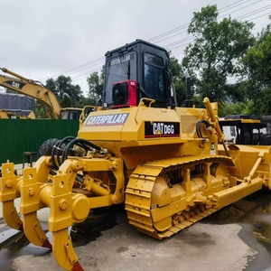 Bulldozer sur chenilles Caterpillar CAT D6G d'occasion, original, avec ripper, en bon état de fonctionnement, à vendre - Product Image 4
