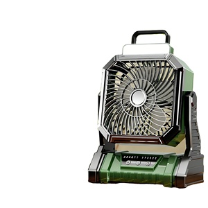 Smart Rechargeable With Power Bank & Sos <b>Light</b> 4 Speeds Portable Outdoor Fan for Camping - Product Image 1