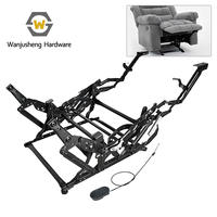Support pliant multifonction en métal pour canapé de loisirs inclinable, accessoires de base pour dossier extensible et repose-pieds relevable