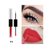 Gloss à lèvres liquide minéral mat de haute qualité, rose, logo personnalisé, marque privée, faible MOQ, imperméable, longue tenue, 5g Poids Net, 3 ans