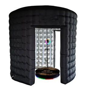 Cabine <span class=keywords><strong>photo</strong></span> gonflable 3M avec logo <span class=keywords><strong>et</strong></span> couleur personnalisés pour événements - Product Image 2